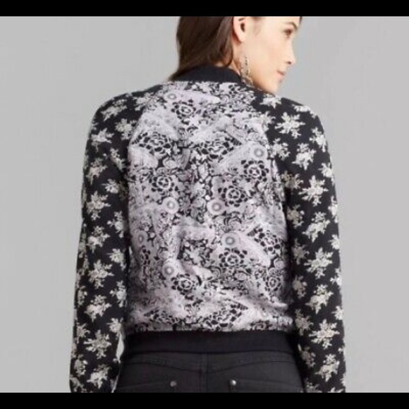 Floral free people bomber jacket - Picture 2 of 5